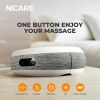 NICARE Eye Massager With Heat; Rechargeable Eye Heat Massager For Relax Eye Strain Dark Circles Eye Bags Dry Eyes Improve Sleep