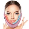 Current color light beauty face-lifting instrument intelligent voice broadcast massage hot compress lift V-shaped face-lift