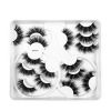 Multi-Level False Eyelashes 8 Pairs Of Natural Thick False Eyelashes